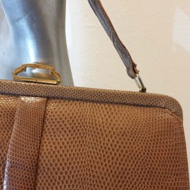 Vintage Mappin & Webb Lizardskin Handbag Bags & Purses Handbags Purse Straps 